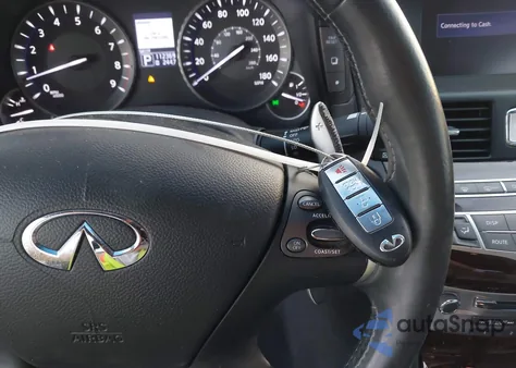 2013 Infiniti M37 z USA, uszkodzony, nr VIN JN1BY1AP4DM511425